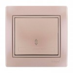 Вимикач LEZARD Mira 701-3030-105 1кл. прохідний перлинно-білий