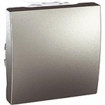 Вимикач SCHNEIDER Unica MGU3.203.30 1кл. (Сх.6) 2мод. перемикач алюміній