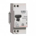 Диференціальний автовимикач LEGRAND RX3 1П+Н C 10A 30mA-AC 419397