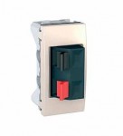 Розетка SCHNEIDER UNICA MGU3.487.25 аудіо 1 мод. слонова кістка