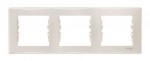 Рамка SCHNEIDER SEDNA SDN5800523 3 місця слонова кістка