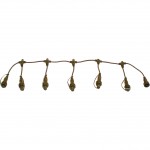 Конектор для гірлянд DELUX Connector T-type 6 виходів IP44 new черн. EN