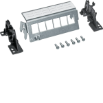 Патч-панель HAGER 6-кратная под модули типа Keystone с держателями