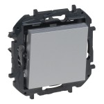 Вимикач прохідний LEGRAND Niloé Step 1-клавішний (сх.6) 10А алюміній