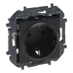 Розетка з з/к LEGRAND Niloé Step 16А чорна