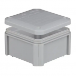 Коробка розподільча UNIKA PLANK IB403 зовнішнього монтажу з суцільними стінками IP55 90х90х52