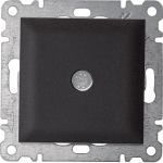 Кабельный вывод HAGER LUMINA черный