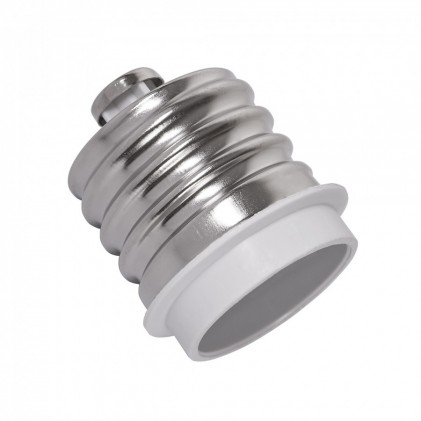 Патрон DELUX E27 переходник Е40 белый