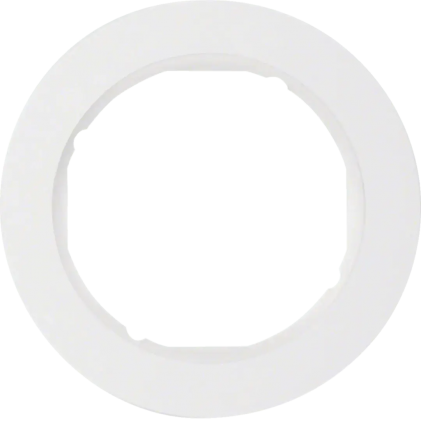 Рамка одинарная HAGER-BERKER полярная белизна R Classic