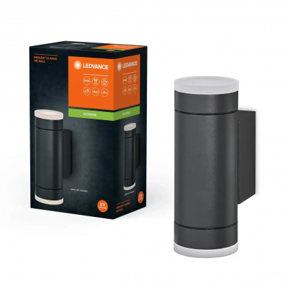 Светильник OSRAM LEDVANCE ENDURA Classic GU10 IP65 Ive Wall Dark Gray