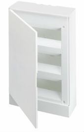 Щит пластиковый АВВ BASIC E навесной с клеммами 36 мод. белая дверь BEW401236