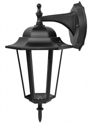 Светильник DELUX PALACE A002 E27 черный садово-парковый