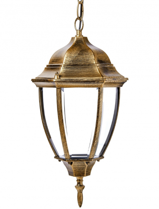 Светильник DELUX PALACE A009 E27 черный-золото садово-парковый