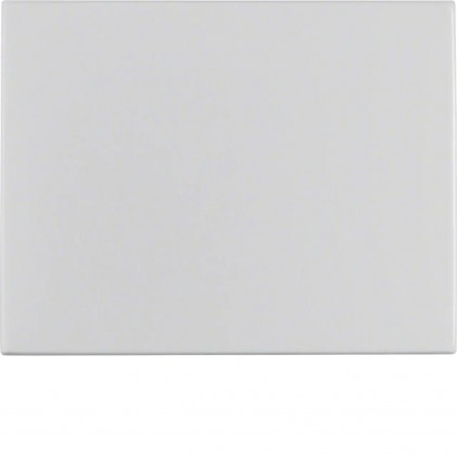 Клавиша одинарная HAGER-BERKER алюминий К.5