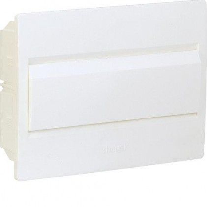 Щит встраиваемый HAGER COSMOS VR112PD 1 ряд 12 мод. белая дверь