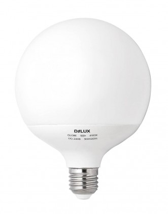 Led лампа DELUX Globe G120 18w E27 4100K светодиодная