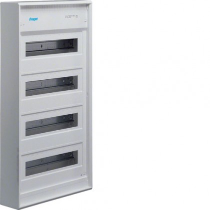 Щит накладной HAGER VA48CN VOLTA 48+8 мод. 4ряда с клеммами IP30 без дверей