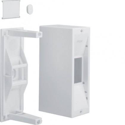 Щит накладной HAGER GD102N 2 мод. 1 ряд IP30