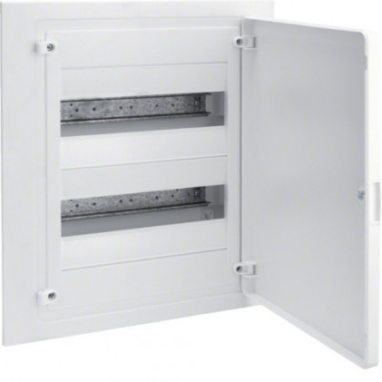 Щит вбудовуваний HAGER GOLF VF212PD 2 ряди 24 мод. білі двері