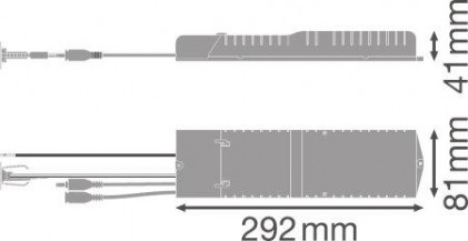 Блок аварийного питания OSRAM EM CONV BOX 105V 3W LI AT