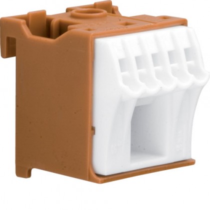 Клемма фазная QiuckConnect 1x16мм?+5x4мм? ширина 30мм