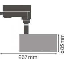 Світильник OSRAM LEDVANCE TRACK SP D85 35W/4000K 90RA NFL WT