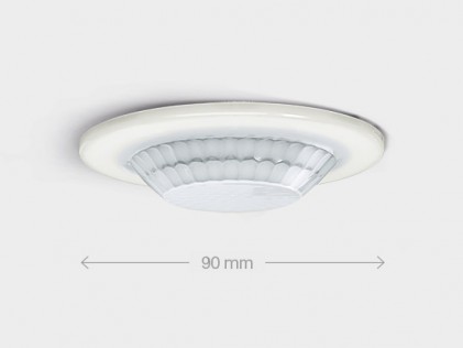 Датчик руху і присутності HAGER прихованої установки IP-21 білий 360° EE805A