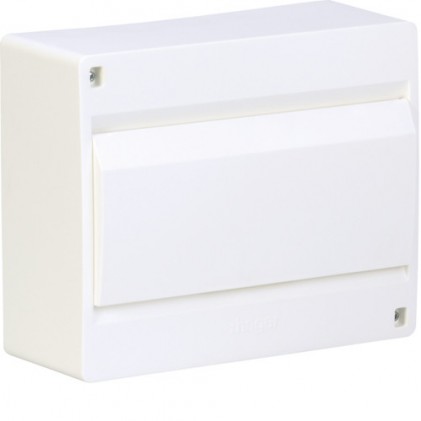 Щит накладной HAGER COSMOS VD110PD 1 ряд 10мод. белая дверь