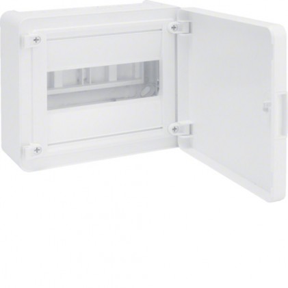 Щит накладний HAGER GOLF VS108PD 1 ряд 8 мод. білі двері