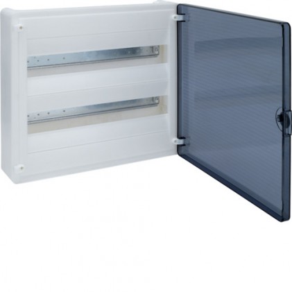 Щит накладной HAGER GOLF VS218TD 2 ряда 36 мод. прозрачная дверь