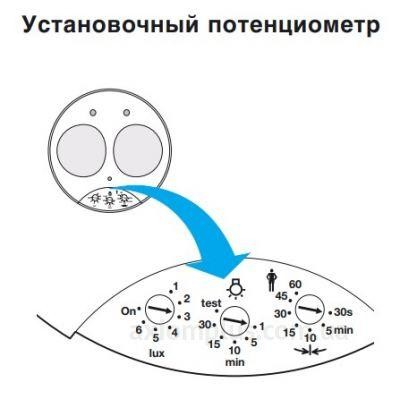Сигнализатор присутствия HAGER 2-канальный IP-41 белый EE811