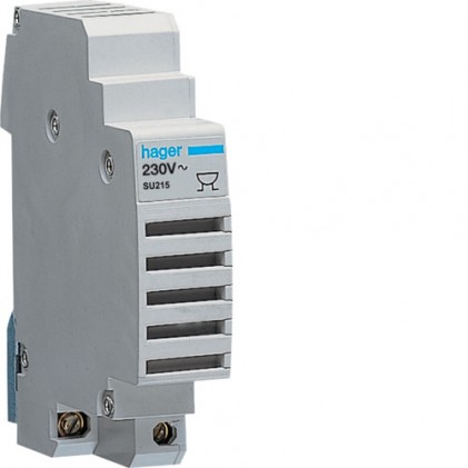 Зуммер HAGER на ДИН 230В/0 03 А 78дБА SU215