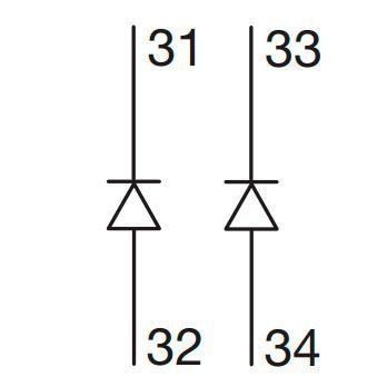 Дополнительное устройство HAGER для многоступенчатого управления к импульсному реле 230В/16А EPN052