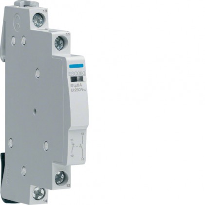 Додатковий контакт до контактора HAGER 1н.в.+1н.з. 6А 250В ESC080