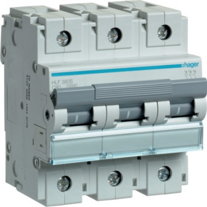 Автовыключатель HAGER 80А 3п С 10 kA 4.5м HLF380S