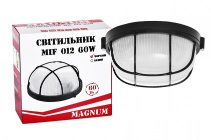Світильник Magnum MIF 012 NEW 60W E27 чорний