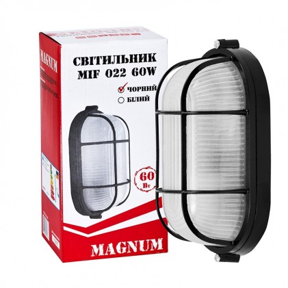 Світильник Magnum MIF 022 NEW 60W E27 чорний