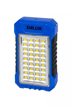 Светильник DELUX REL-101 (4V2.4Ah) 36 LED 4W USB аварийный светодиодный