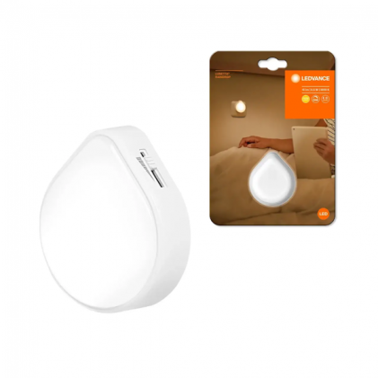 Нічник розетковий OSRAM LEDVANCE LUNETTA Raindrop DIM WT