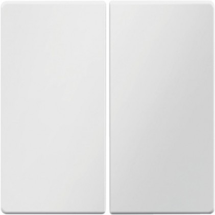 Клавіша подвійна HAGER-BERKER біла Q.x