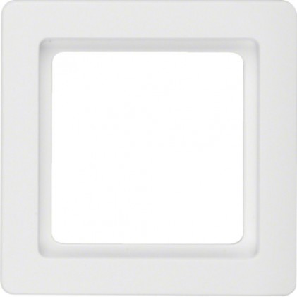Рамка одинарная HAGER-BERKER белая Q.1