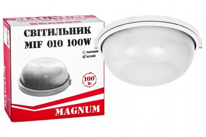 Светильник Magnum MIF 010 NEW 100W E27 белый