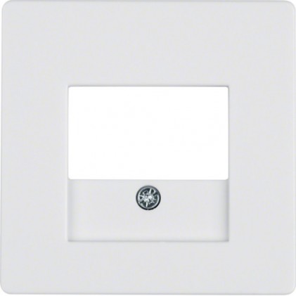 Накладка для розеток гучномовців USB-розеток HAGER-BERKER білий Q.х
