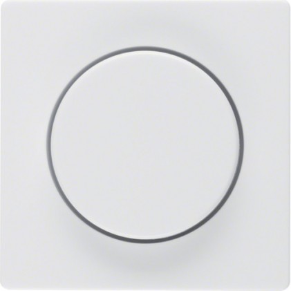 Накладка для поворотного димера HAGER-BERKER біла Q.x