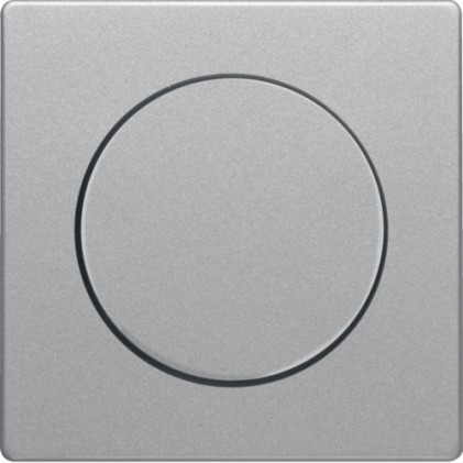 Накладка для поворотного димера HAGER-BERKER алюміній Q.x