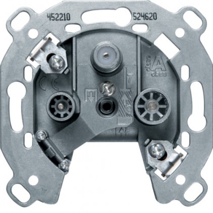 Розетка антенная HAGER-BERKER 3 отверстия отдельная