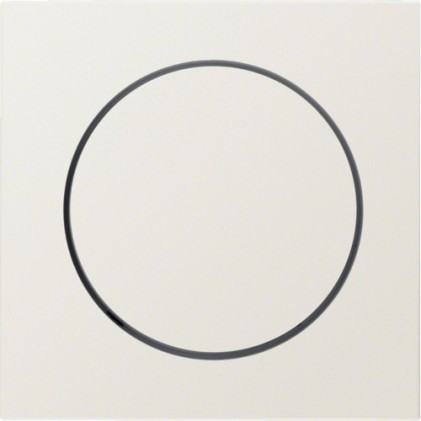 Накладка для поворотного диммера HAGER-BERKER белая S.1