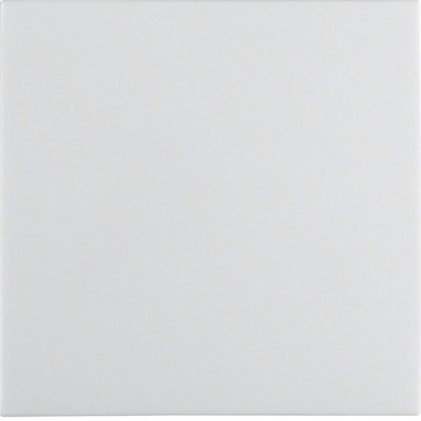 Клавиша одинарная HAGER-BERKER полярная белизна S.1