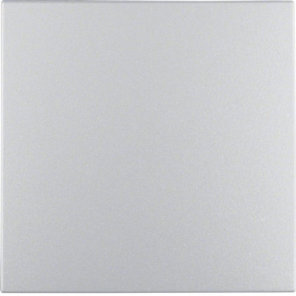 Клавіша одинарна HAGER-BERKER алюміній S.1