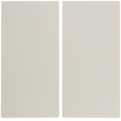 Клавиша двойная HAGER-BERKER белая S.1